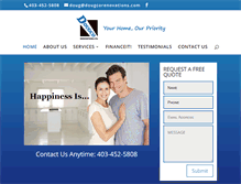 Tablet Screenshot of dougcorenovations.com